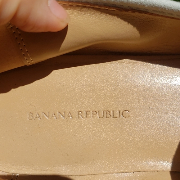 Banana Republic Women’s Light Blue Suede Demi Loafer - size 9.5 - Picture 6 of 7